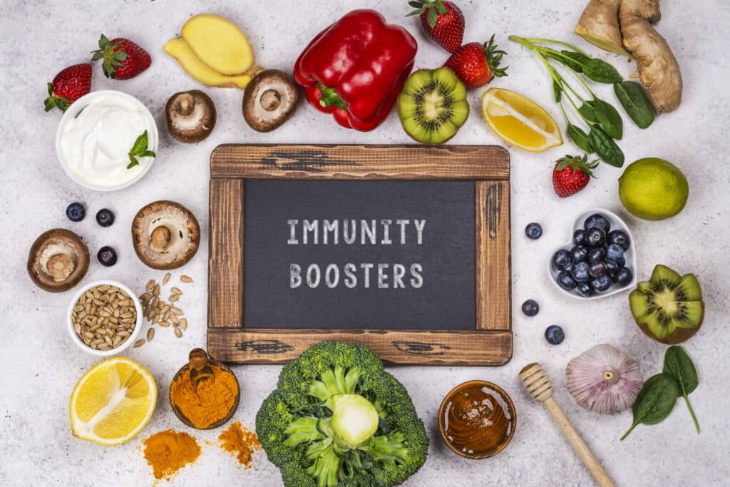 Immunity boosters food